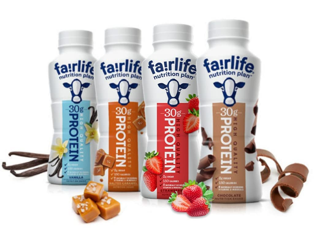 4 bottles of fairlife protein shakes (Is fairlife nutrition plan good for weight loss?)