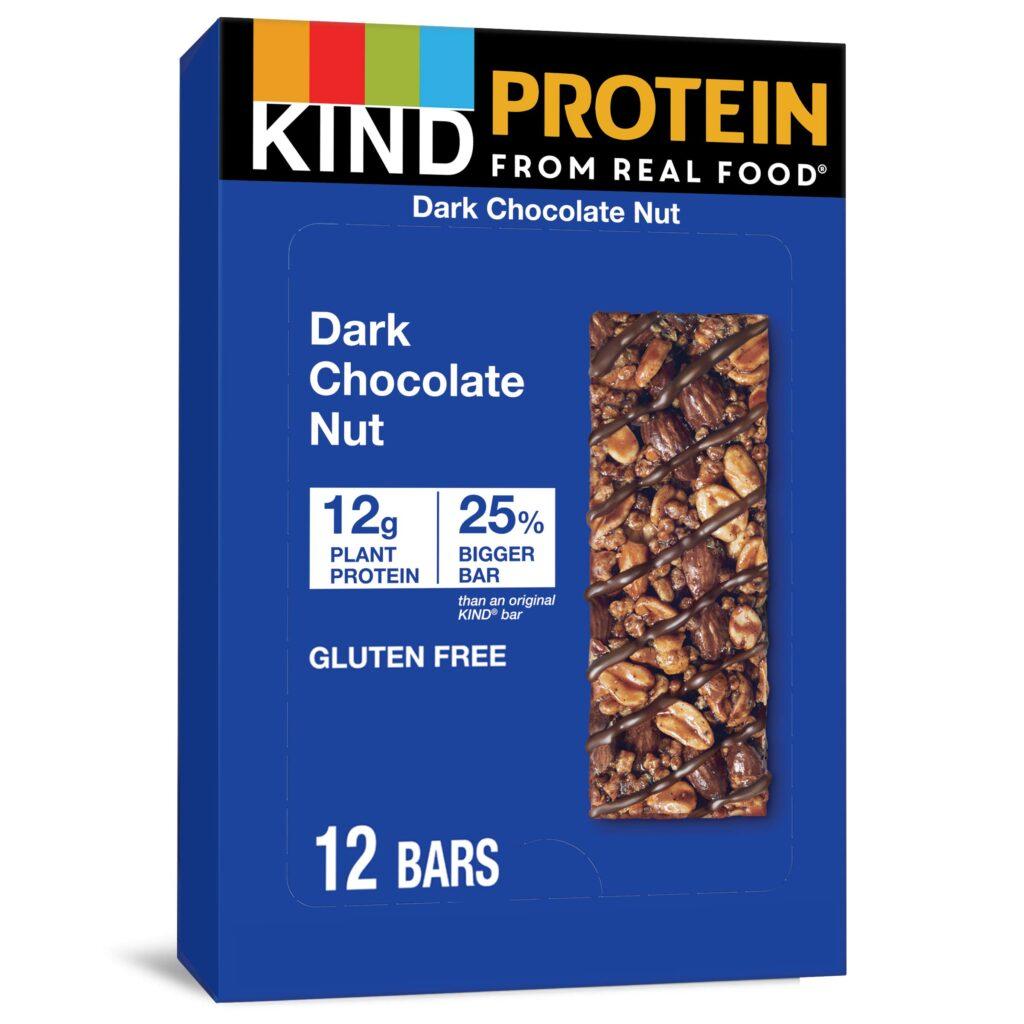 kind protein bar dark chocolate nut