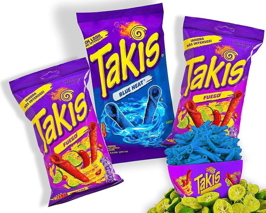 A variety of Takis packages displayed. ( Are Takis Good For Weight Loss? )